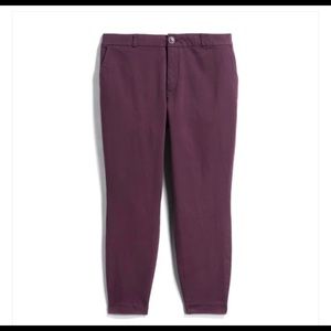 Kut from the Kloth burgundy casual slacks, pants